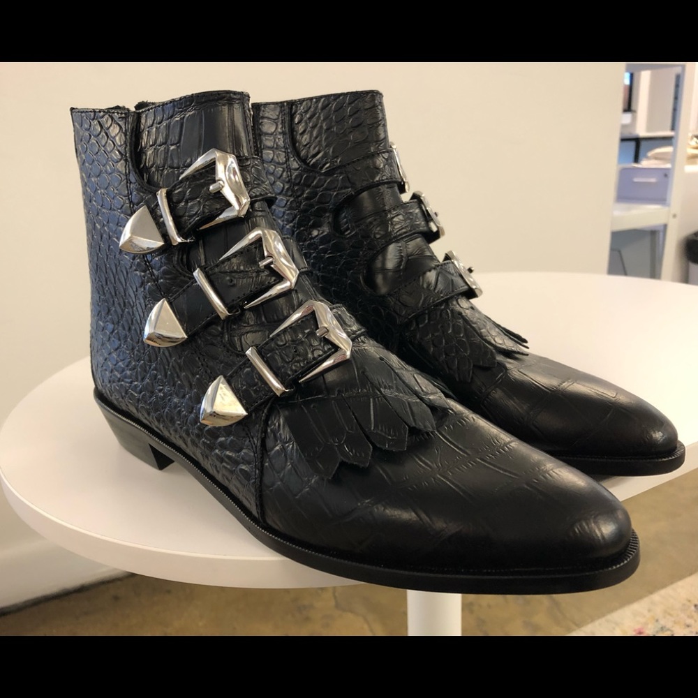 Modern Vice Jett Croc Boots (NEW in box!)